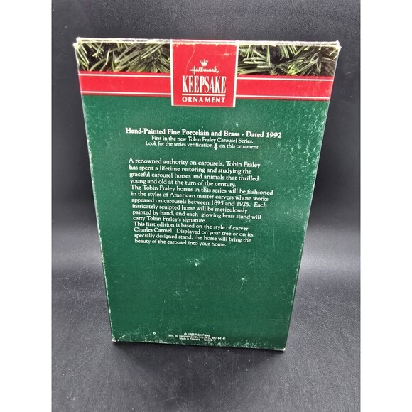 Hallmark Tobin Fraley Carousel Horses Collection Serie Lot 1992 to 1995 - Picture 3 of 13